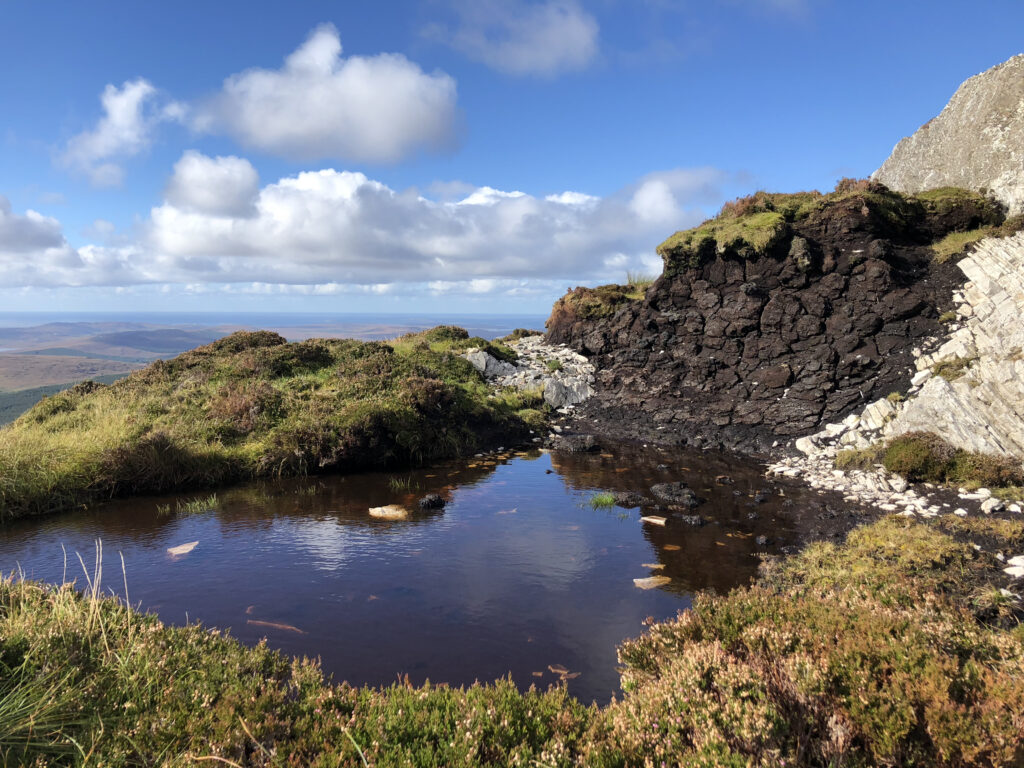 Connemara alone hiking